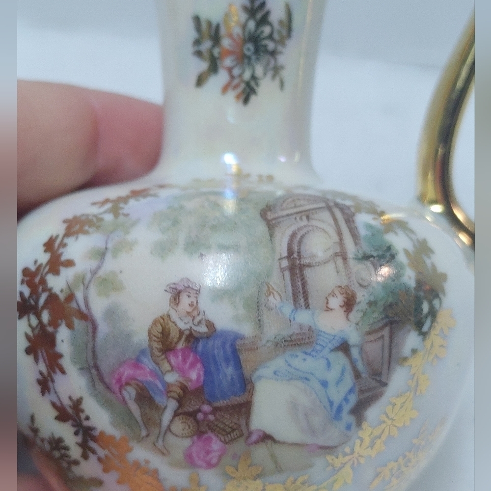 2/$30 Vintage Limoges Porcelain Small Pitcher, Collectible Home Decoration, Gift - Picture 5 of 8